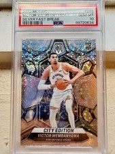2023-24 Panini Mosaic - Victor Wembanyama Silver Fast Break PSA 10