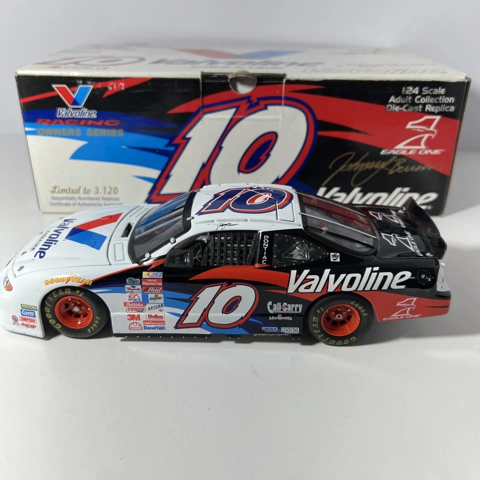 Team Caliber 2002 edición limitada Valvoline Pontiac GP #10 Johnny Benson 1:24 C4 Foto 2 de 4