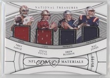 2021 National Treasures NFL Gear Quad Materials /99 Trey Lance Steve Young s3g