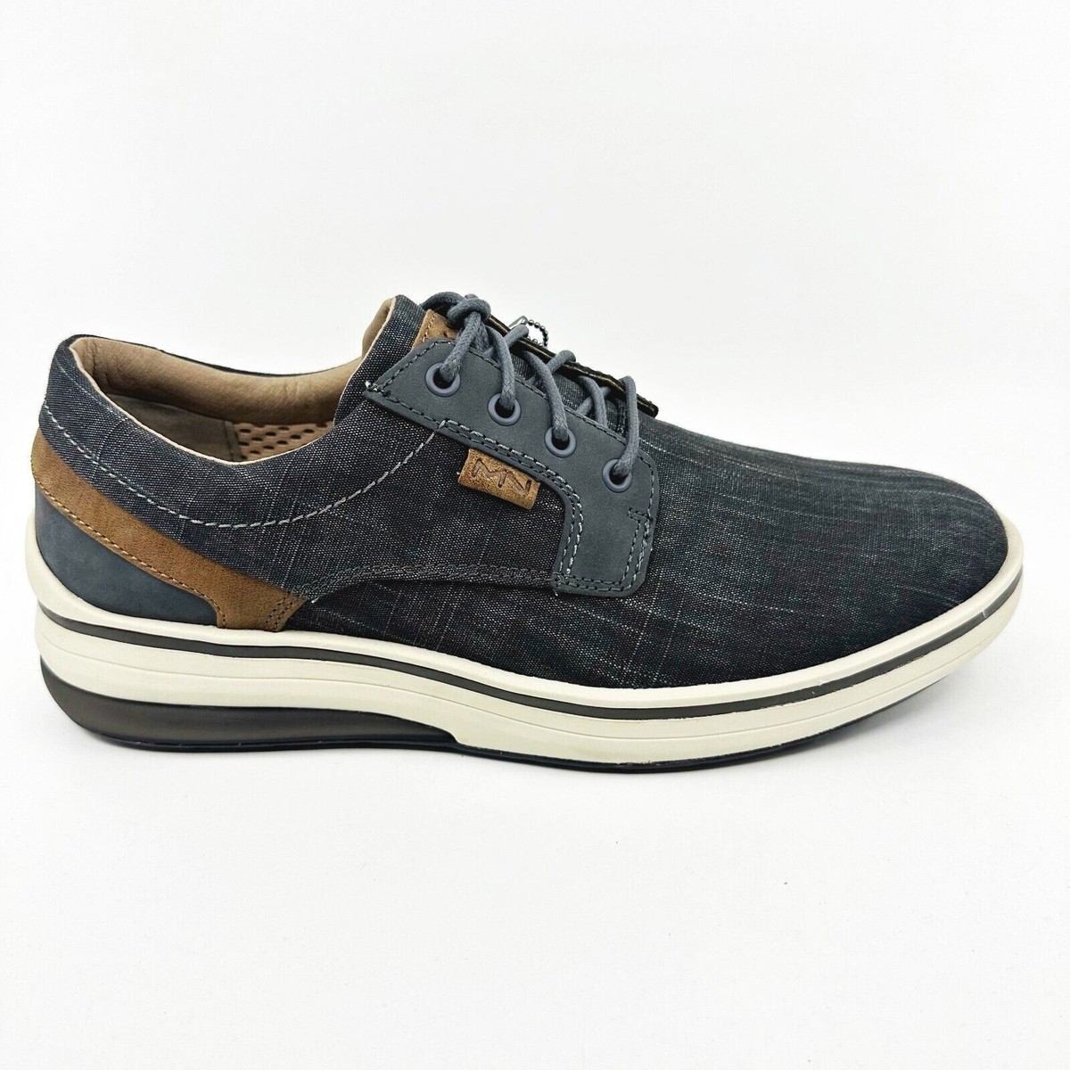 Mark Nason Casual Cell Wrap Manteo Gray Mens Size 8.5 Oxford  display picture 3