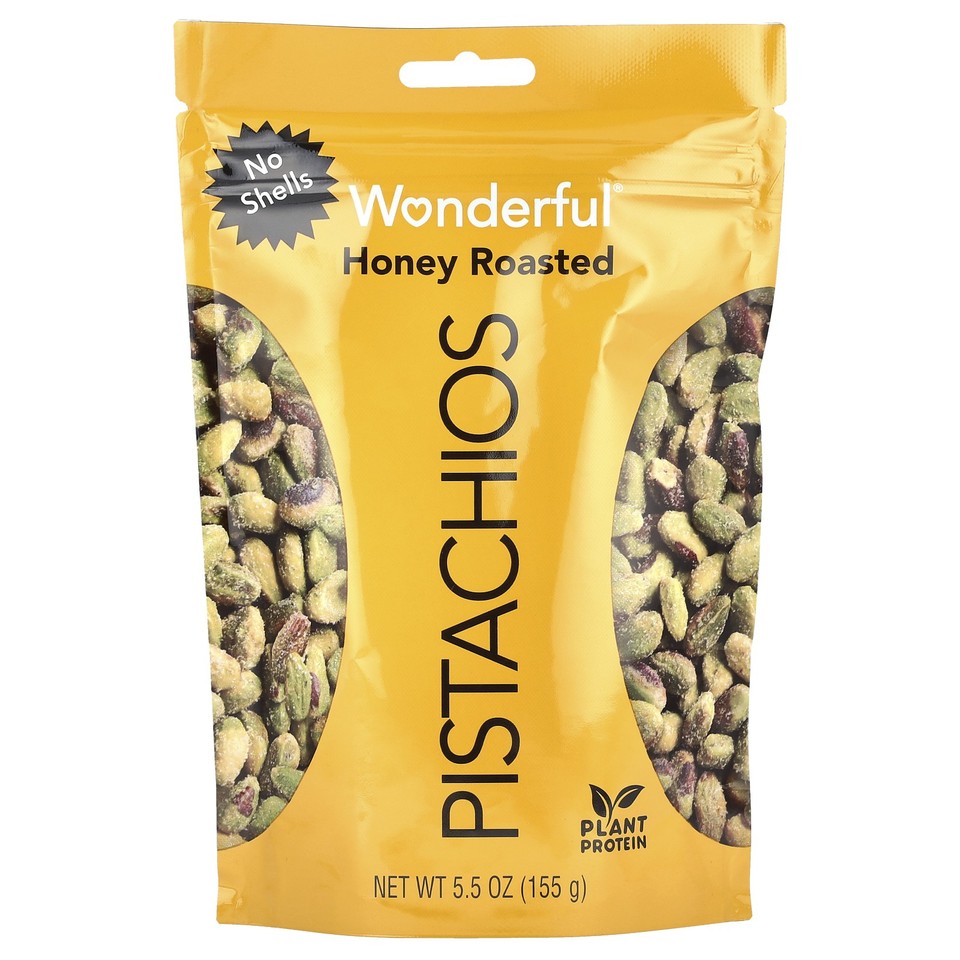 Honey Roasted, No Shells, 5.5 oz (155 g)