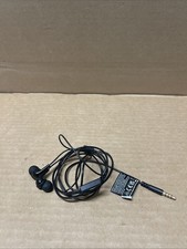 Amazon Basics Wired Earbuds Microphone In-Ear Headphones 3.5mm 4.2ft Black