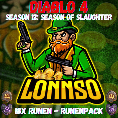  Diablo 4 - Season 12 - Runenpack (18 Runen) - Runen- Softcore PC-PS-XBOX - D4