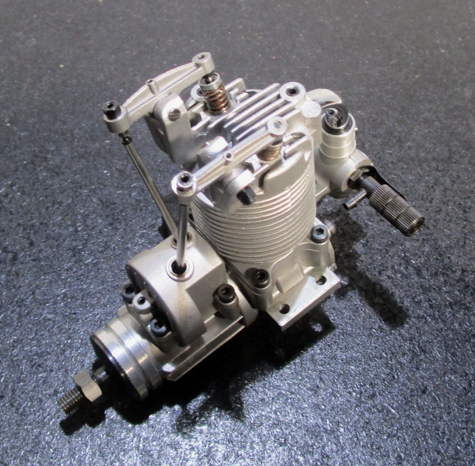 SAITO FA-40 6.58cc open rocker 4-stroke glow engine Not started brand new f/s - Image 3 of 4