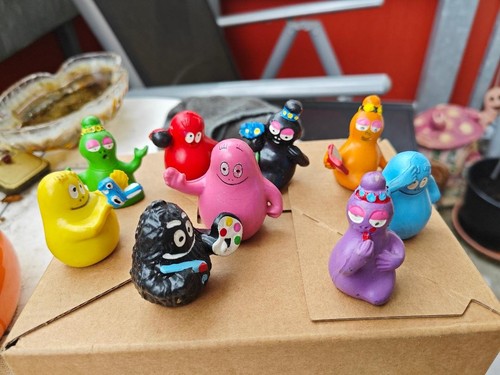 BARBAPAPA FIGUREN VINTAGE Alt Pvc Figuren 9 Figuren Selten 70Er Rar EUR 45,99 - DE