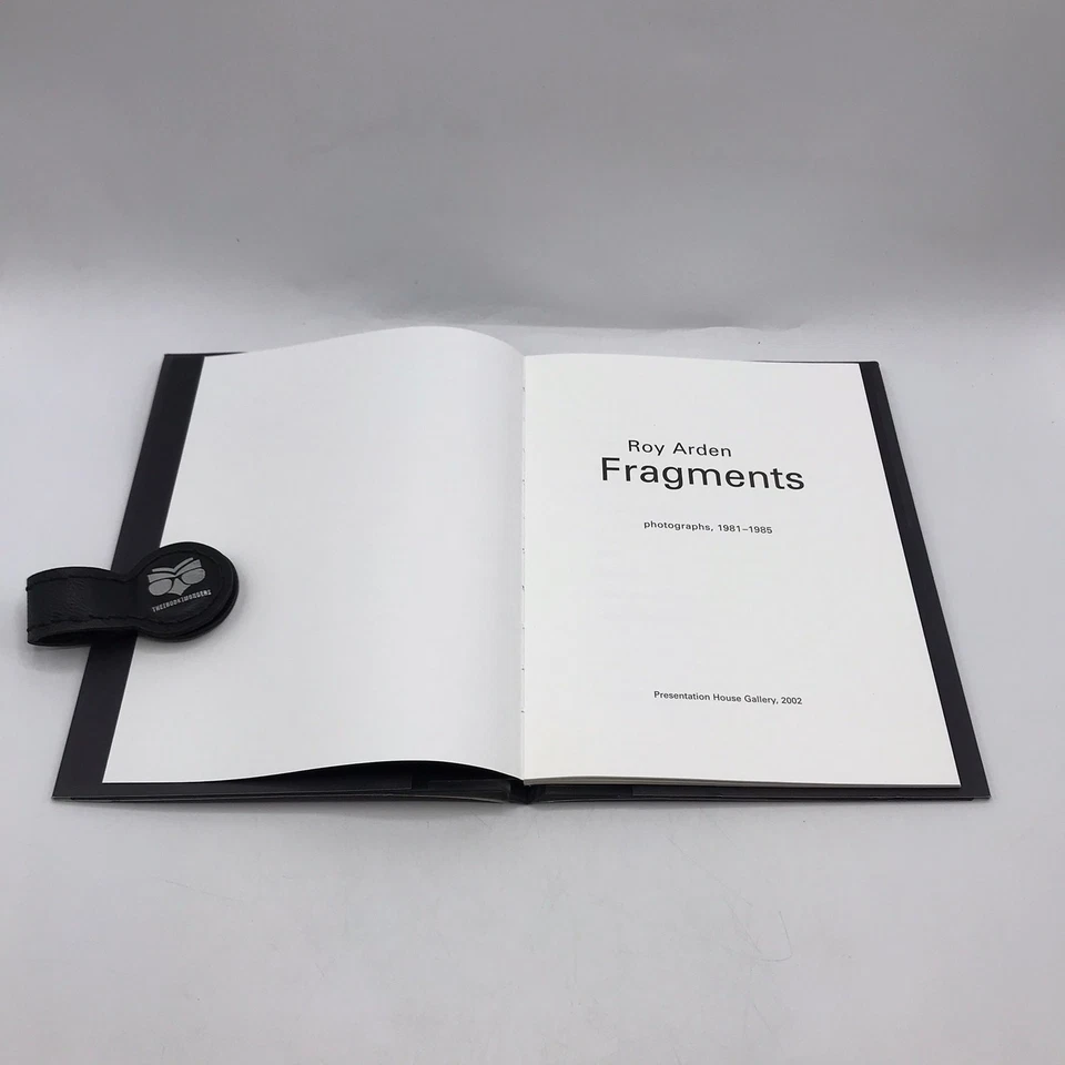 Roy Arden Fragments Photographs 1981 to 1985 Peter Culley Art Exhibition Catalog - Image 4 of 4