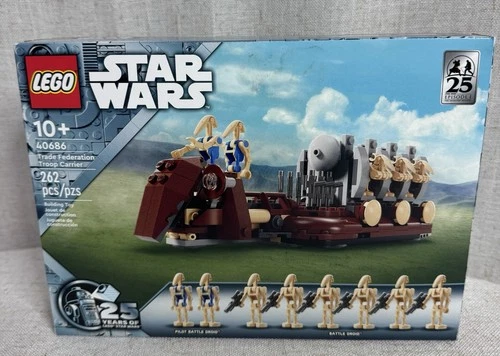 NEW LEGO Star Wars 40686 Trade Federation Troop Carrier 25th Anniversary Sealed