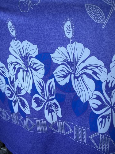 Purple Floral house dress/ MuMu/ Nightgown, women’s plus size 4XL (with pockets) - Picture 7 of 10