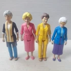 2025 SDCC  Exclusive 4pcs 3.75 inch Golden Girls Retro Action Figures Toy