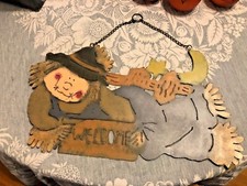 Halloween Welcome Porch Witch Door Wall Hanging Indoor Outdoor Decor New