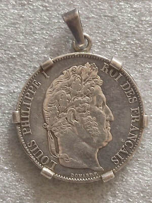 Pièce en Argent - Louis Philippe - 5 Francs 1845 - Paris A - Photo 1/4