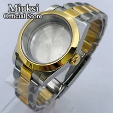 Miuksi 36mm/40mm watch case fit NH35 NH36 ETA2824 2836 Miyota8215 DG2813 3804 