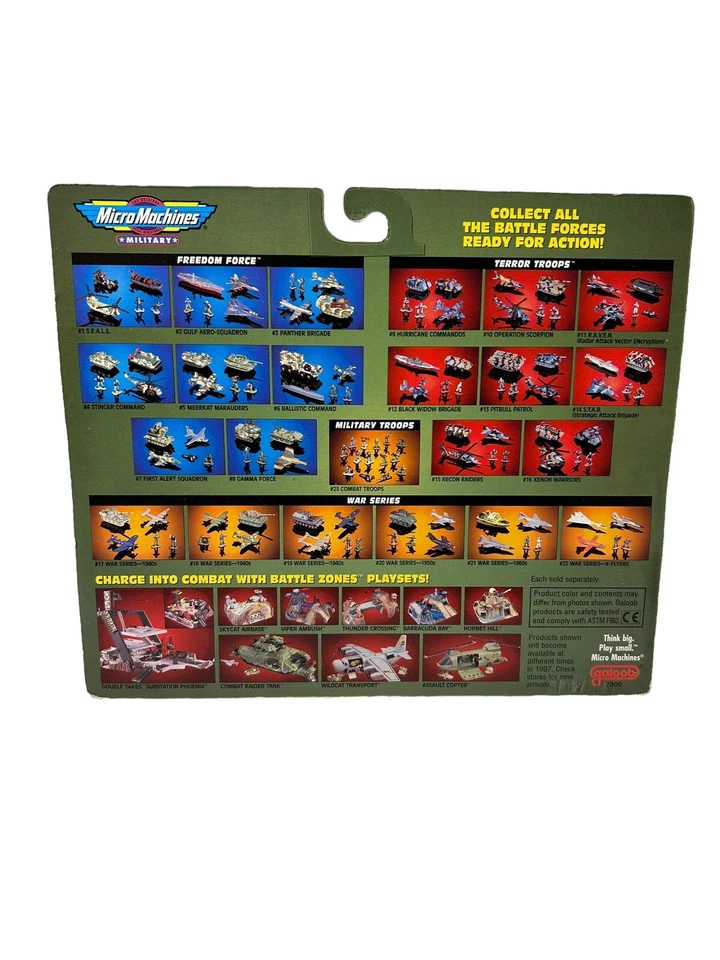 RARE 1997 Micro Machines Terror Troops S.T.A.B Strategic Attack Bridge 70000 - Image 2 of 2