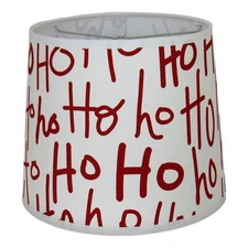 Albert Estate LTD, Festive Red "Ho Ho Ho" Design, 12" Drum