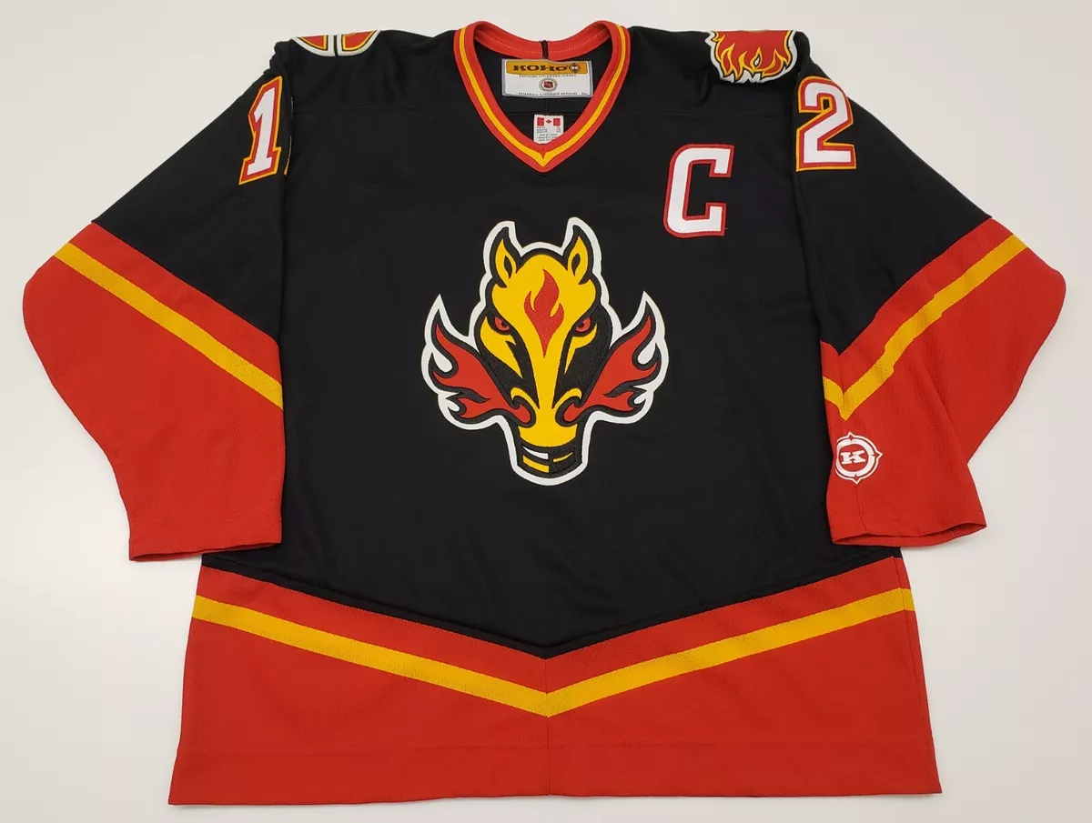 Jarome Iginla Vintage Calgary Flames Koho Jersey