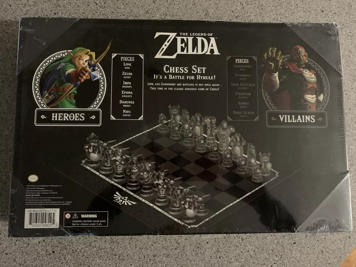 Jogo de Xadrez The Legend of Zelda (Collector Set) - USAopoly