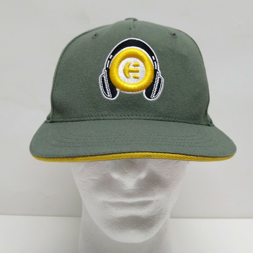 Vintage Etnies Logo Headphones Green 