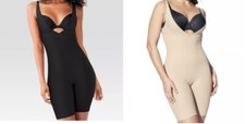 Maidenform Women's Open Bust Body Shaper 874 Sizes M, L Beige Or Black