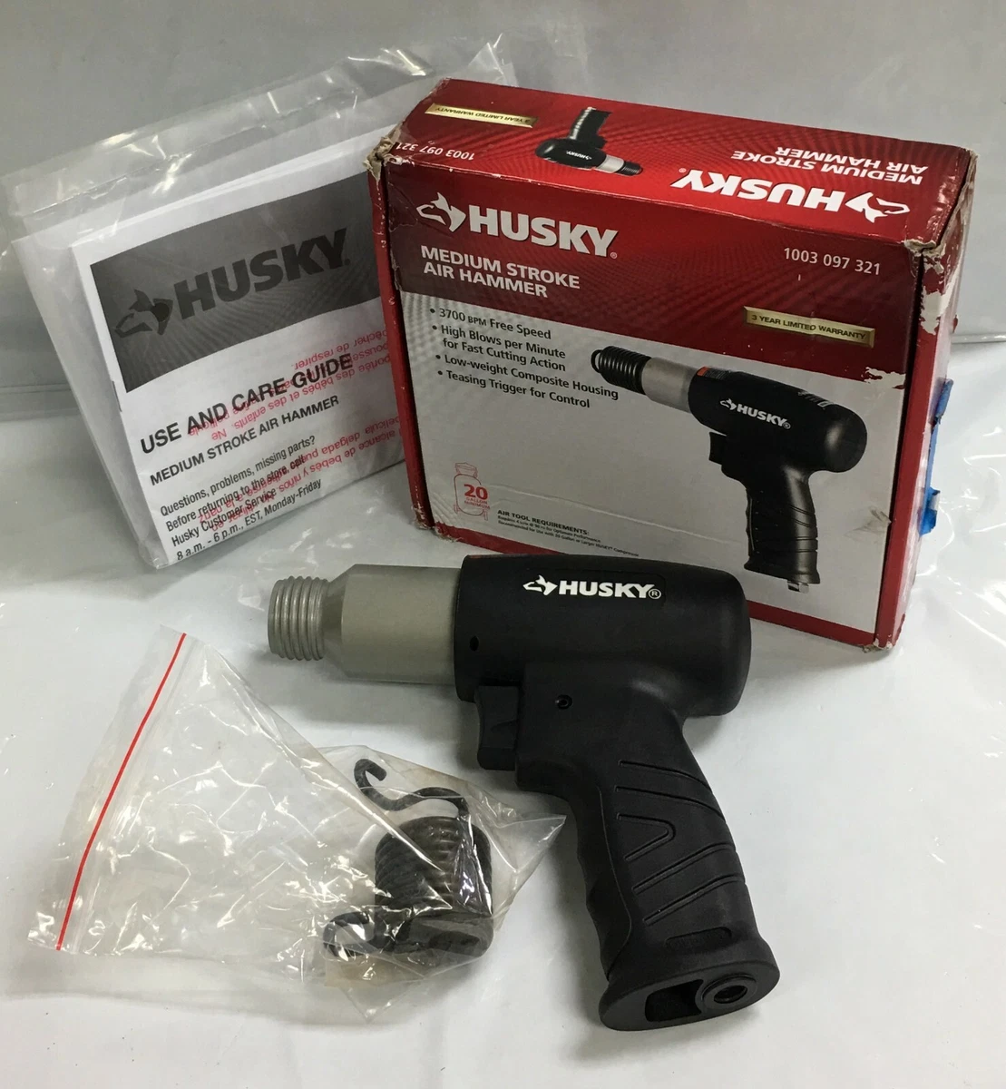Husky Medium Stroke Air Hammer 1003 097 321 eBay