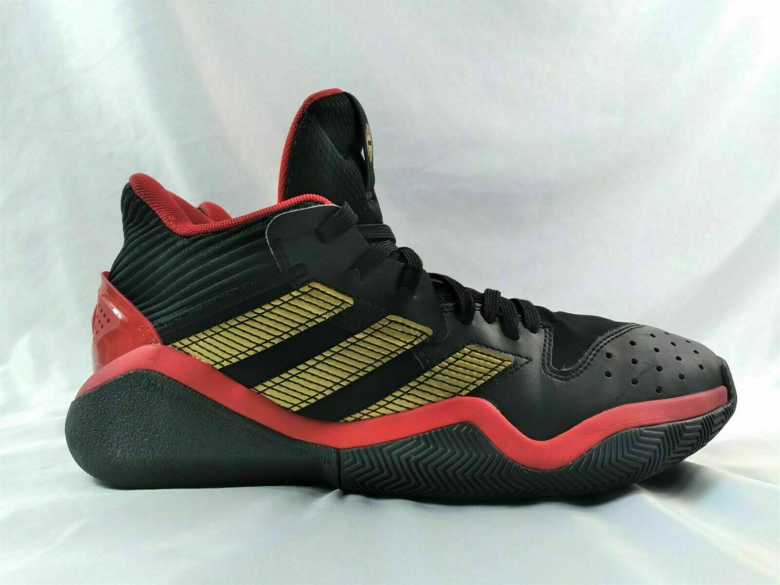 Adidas James Harden Bounce Stepback Core Black Red Ba… Gem