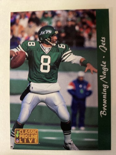 New York Jets 1993 Classic Proline Live 6 Card Pack Unopened Ronnie Lott - Picture 7 of 12