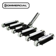 Poolmaster Flexible Vacuum Premium Commercial w/ Metal Handle Aluminum Swivel