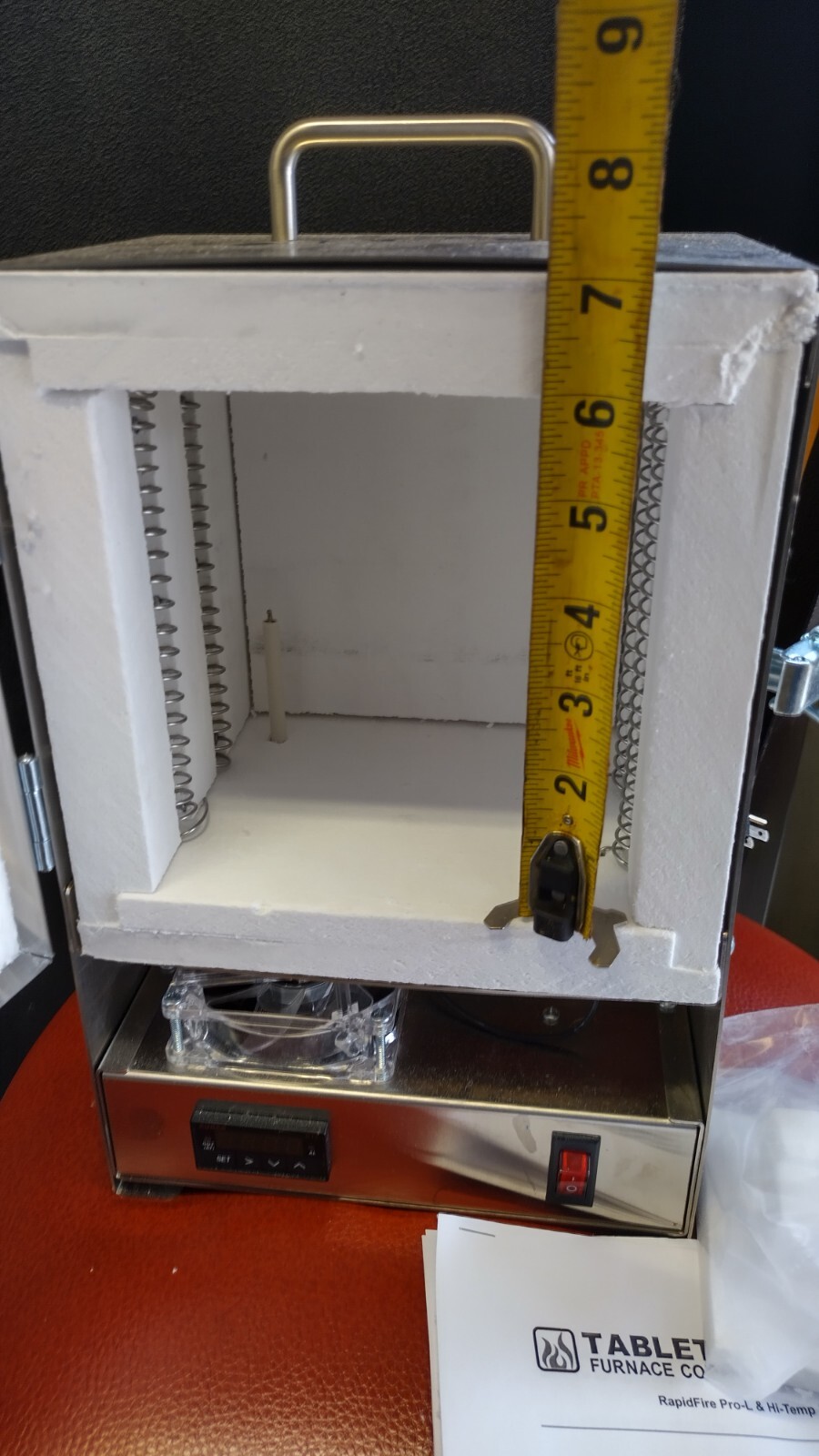 TableTop HiTemp 2200°F Burnout Oven STANDARD Jewelry Resin Wax Dental