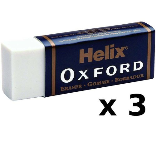 HELIX OXFORD BLEISTIFTRADIERER GUMMI PREMIUM QUALITÄT HB SCHULKUNST - GROSSE GRÖSSE - Bild 6 von 10