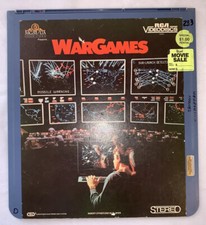 WarGames Vintage CED RCA SelectaVision VideoDisc Good Condition War Games