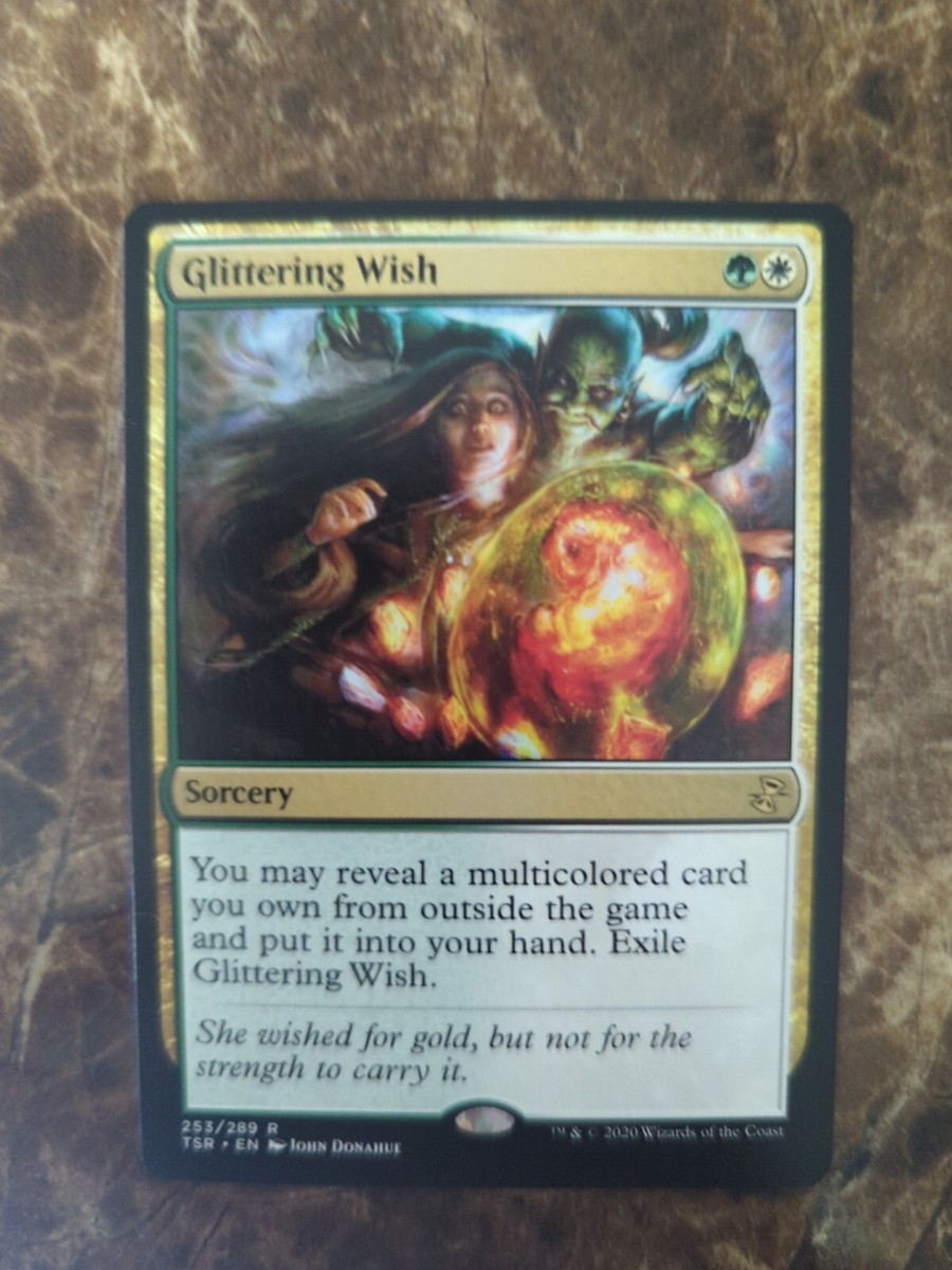 Magic the Gathering MTG Glittering Wish (253) Time Spiral Remastered NM Magic the Gathering MTG Glittering Wish (253) Time Spiral Remastered NM