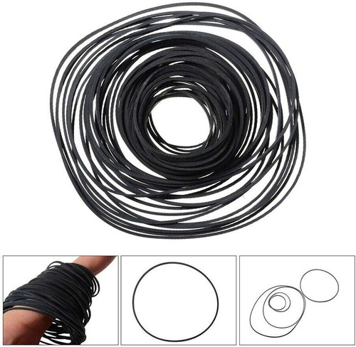 120x Mixed Square Rubber Drive Belt for Cassette Player Recorder Repair 40-135mm - Picture 5 of 16