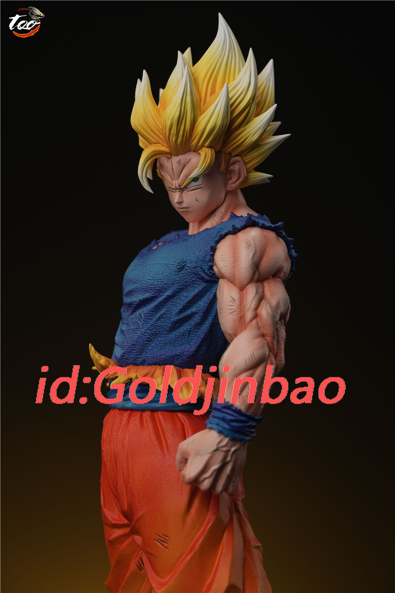 コミック・アニメ Dragon Ball Too Studio Goku Resin Statue too Studio Dragon Ball Super Saiyan Goku Resin Statue In Stock