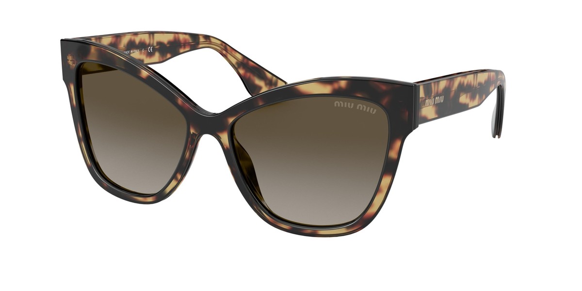 NEW Miu Miu 08VS Sunglasses 09H0A7 Havana 100% AUTHENTIC | eBay display picture 2