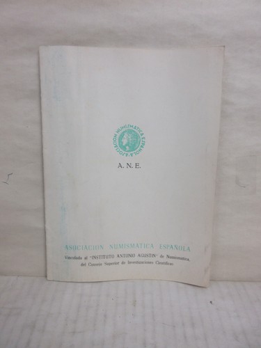 Asociation Numismatica Espanola A.N.E. Numismatic Coin Bulletin Newsletter 1966