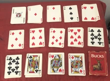 Phillip Morris 1990 Bucks Playing Cards Cigarettes Poker Blackjack Complete 