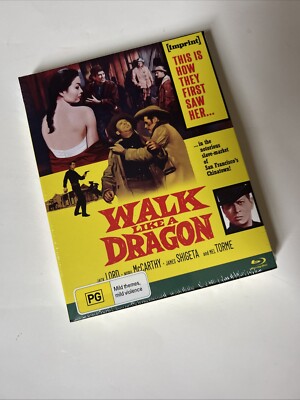 Imprint HD 4K Walk Like a Dragon Blu-ray-Jack Lord-Nobu McCarthy-Mel Tormé-NEW