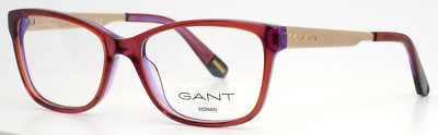 GANT GA4060 083 Violet Womens Semi Cat Eye Full Rim Eyeglasses 52-16-135 B:37