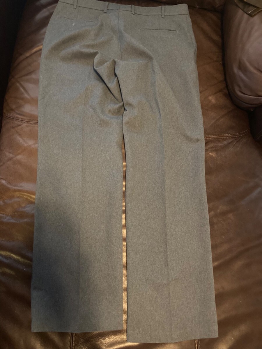 Vintage Levis Action Slacks Mens 36x32 Chalkboard Gray