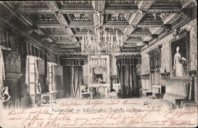 Audience Hall in Grand Duke Castle of Jever 1905