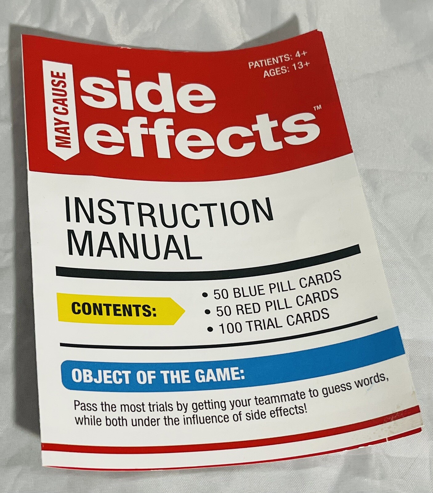 May Cause Side Effects Card Game by Goliath 021853765625 Age 13+ 4+ Players  | eBay