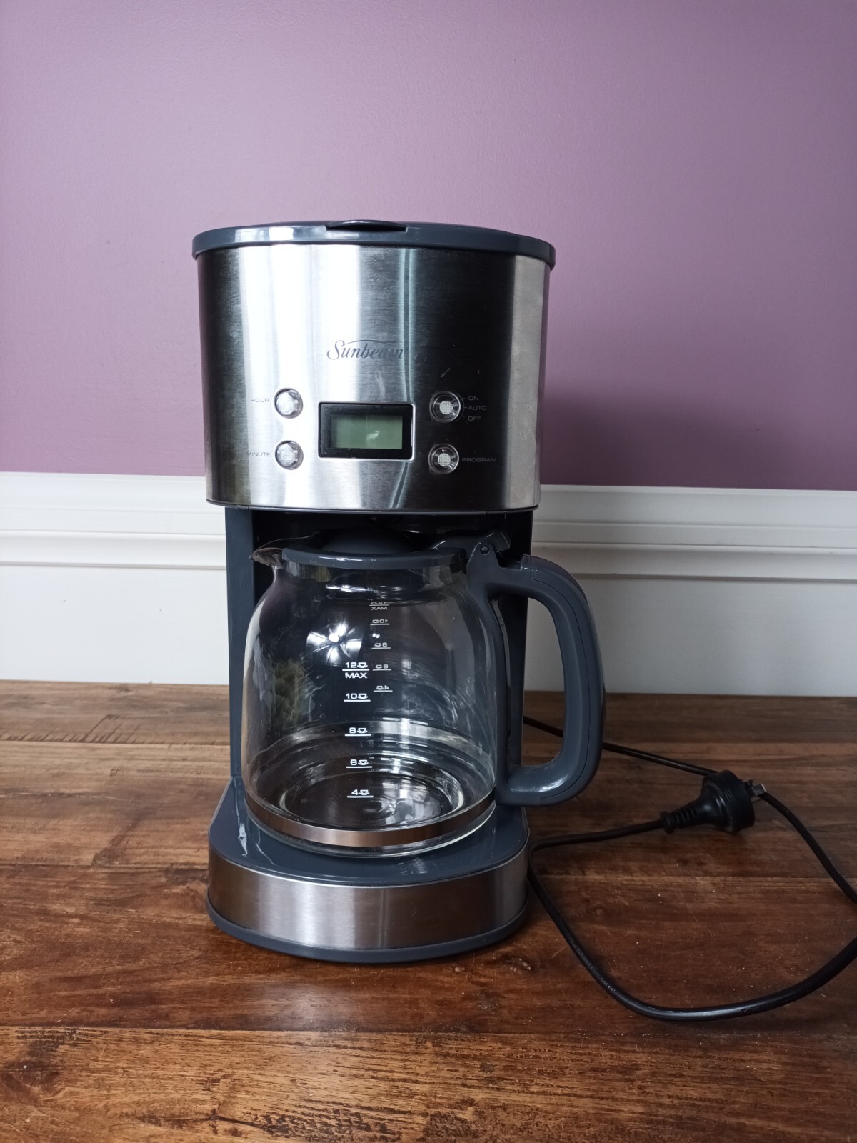 Sunbeam PC7900 12 Cups Coffee Maker Stainless Steel VGC 9311445018484