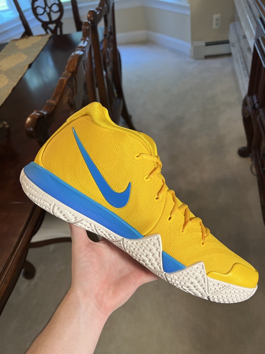 Nike KYRIE4バスケットシューズ イエロー/パープル NIKE KYRIE 4 KIX CEREAL PACK AMARILLO YELLOW-MULTI COLOR SZ
