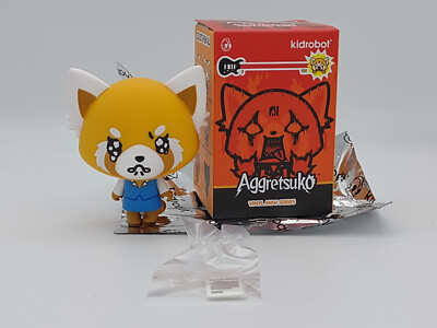 Kidrobot Aggretsuko Crying 3'' Vinyl Figure Aggretsuko Mini Series