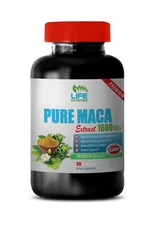 black maca root - PURE MACA 1600MG - support sexual health 1 Bottle