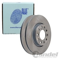 2X Blue Print Bremsscheiben Ø278Mm Hinten Passend FÜR Jeep Cherokee