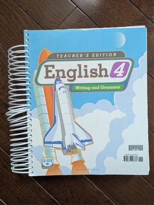 BJU Press English 4 Writing and Grammar Teacher's Edition (Second Edition)