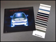 2002 Buick Rendezvous 44-page Original Car Sales Brochure Catalog 2002 Buick Rendezvous 44-page Original Car Sales Brochure Catalog