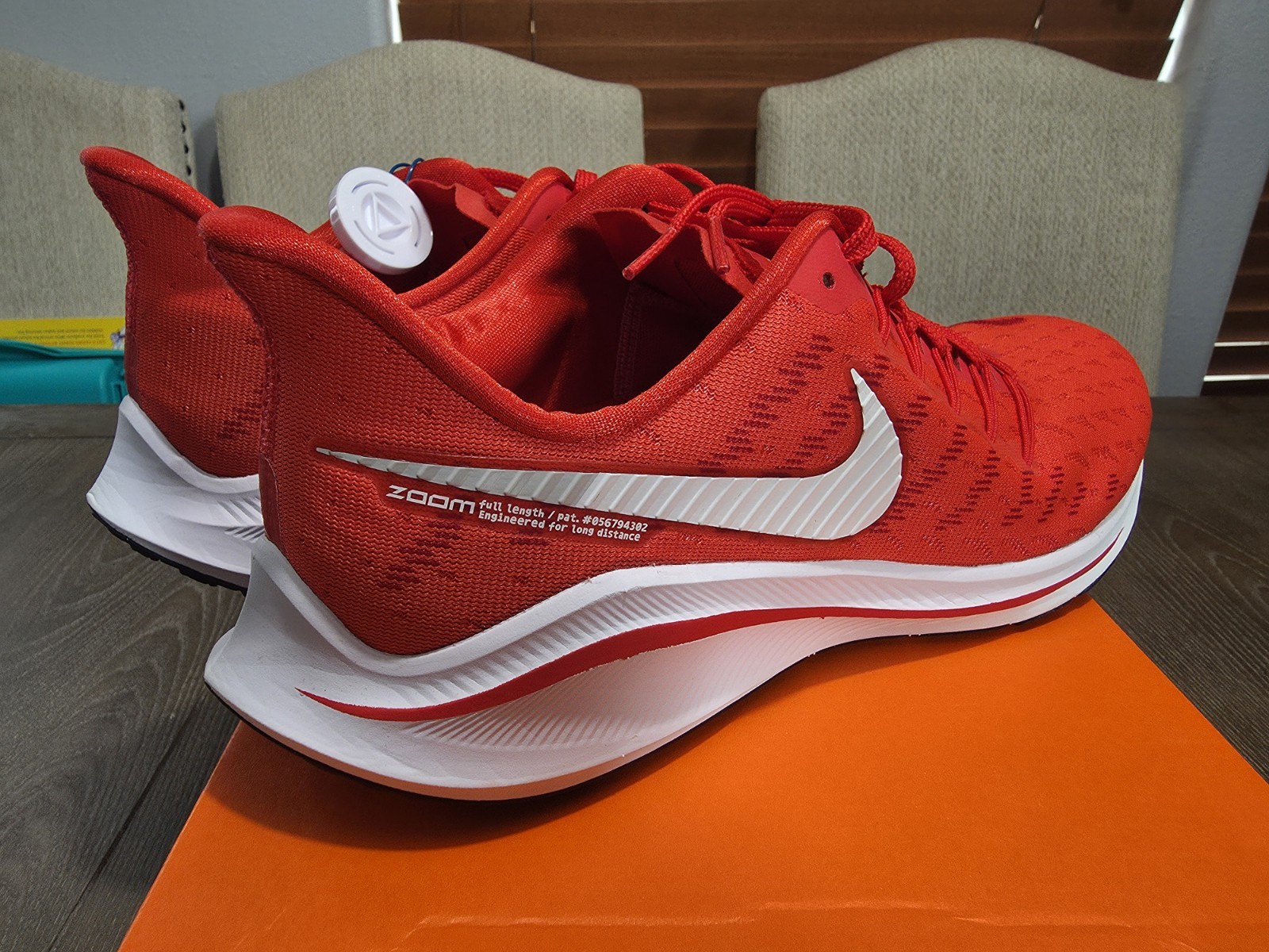 Nike Air Zoom Vomero 14 TB Team Red White CK1969-600 Size 11.5 thumbnail 7