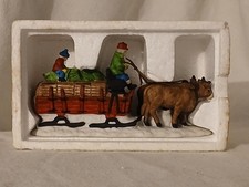 Dept 56 Heritage Village Collection Accessory Ox Sled 59510