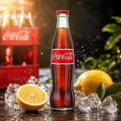 Coca Cola MEXICO Classic Glasflasche 355 ml mit Rohrzucker